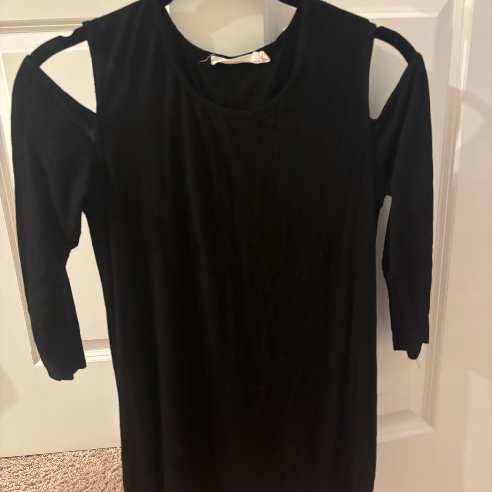 Bailey 44 Black Long Sleeve Top
